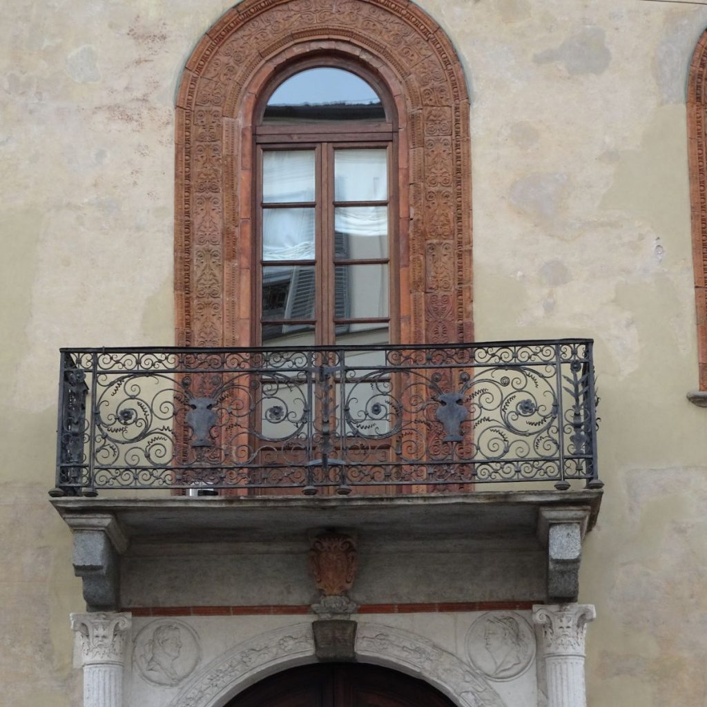 Detail of Casa Fontana Silvestri