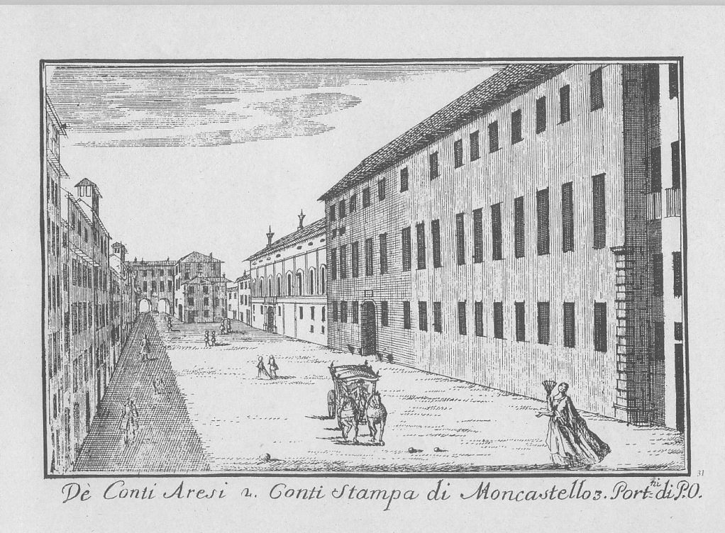 Sketch of Casa Fontana Silvestri